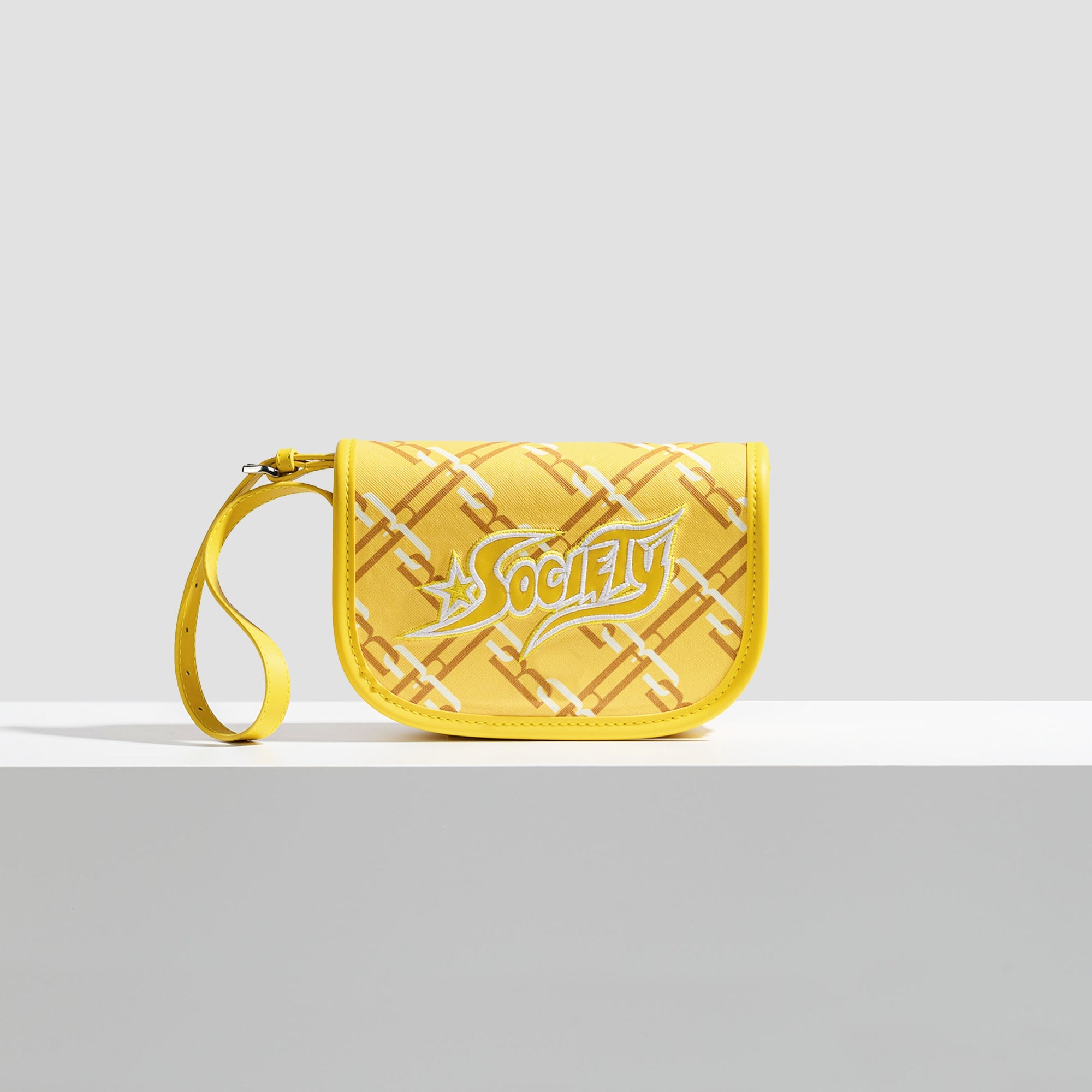 SOCIETY SHOULDER BAG YELLOW - A3B