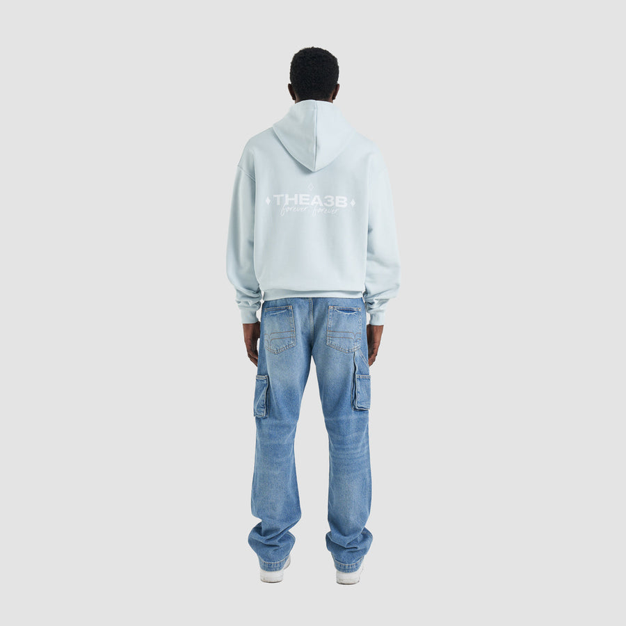 FOREVER, FOREVER HOODIE - BABY BLUE - A3B