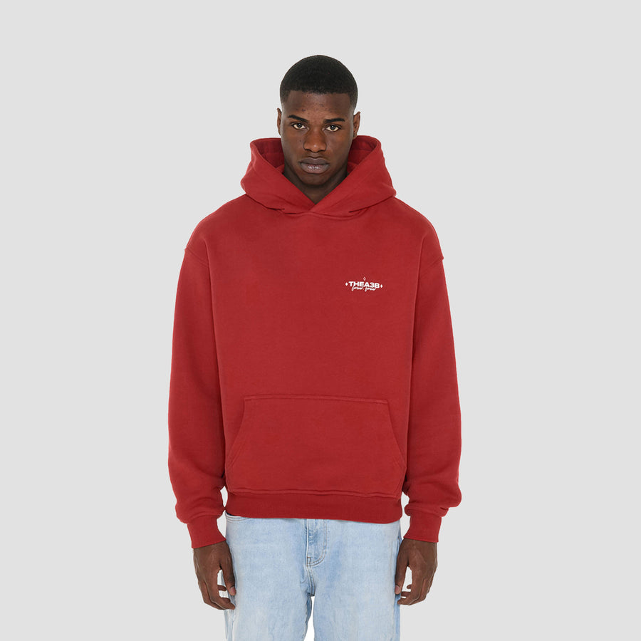 FOREVER, FOREVER HOODIE - RED - A3B