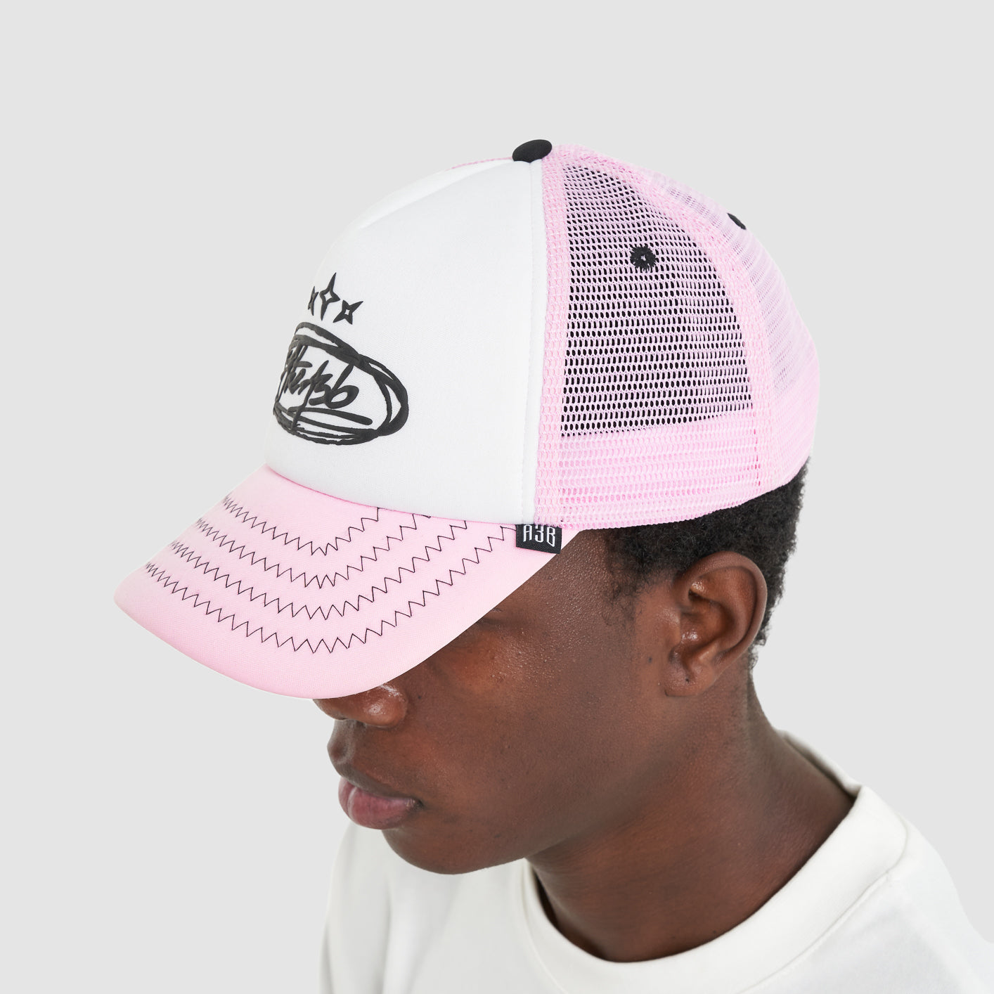 CASQUETTE DE CAMION SIGNATURE - ROSE