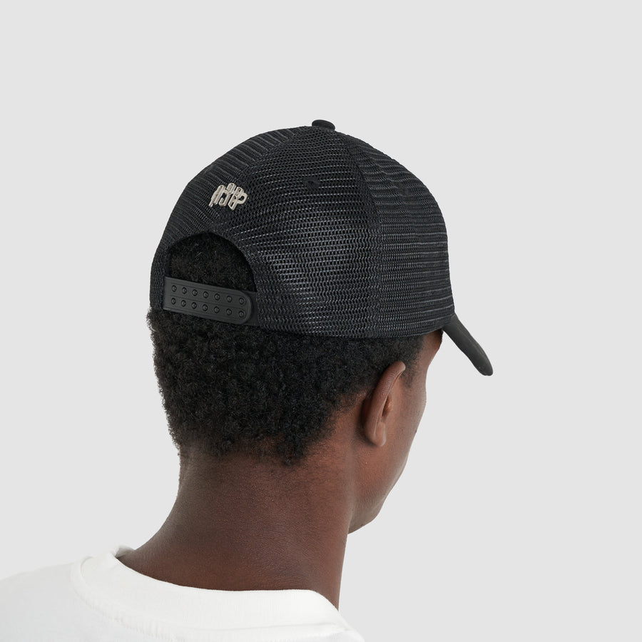 SIGNATURE TRUCKERCAP -  BLACK