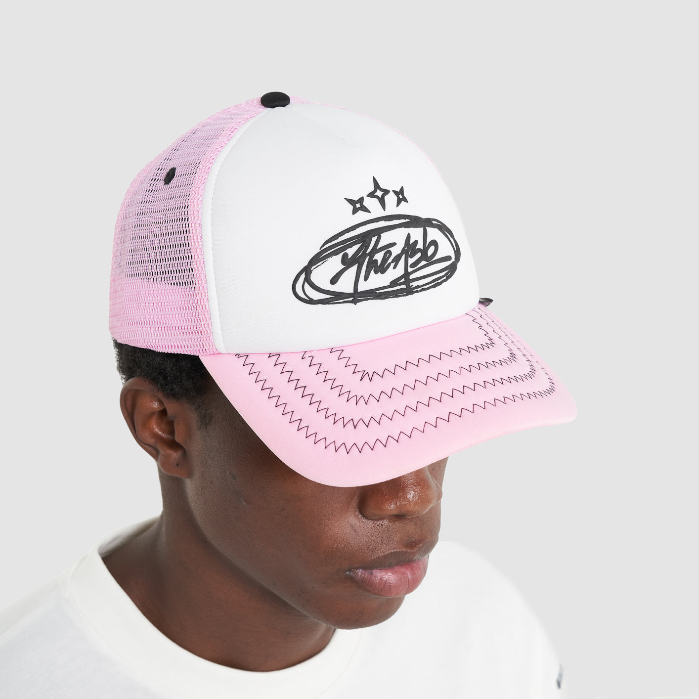 SIGNATURE TRUCKERCAP - ROSE