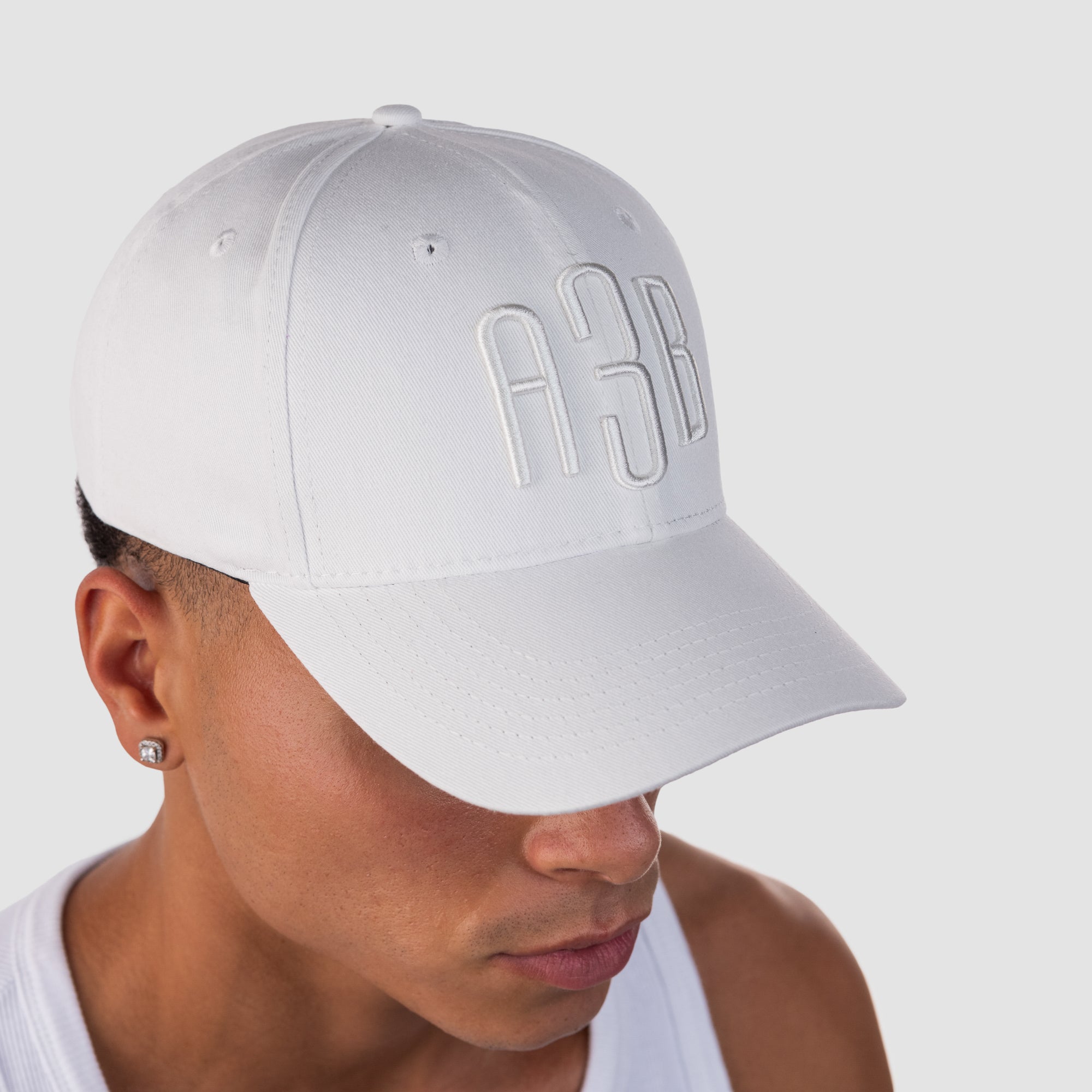 CLASSIC BASECAP - FULL WHITE - A3B