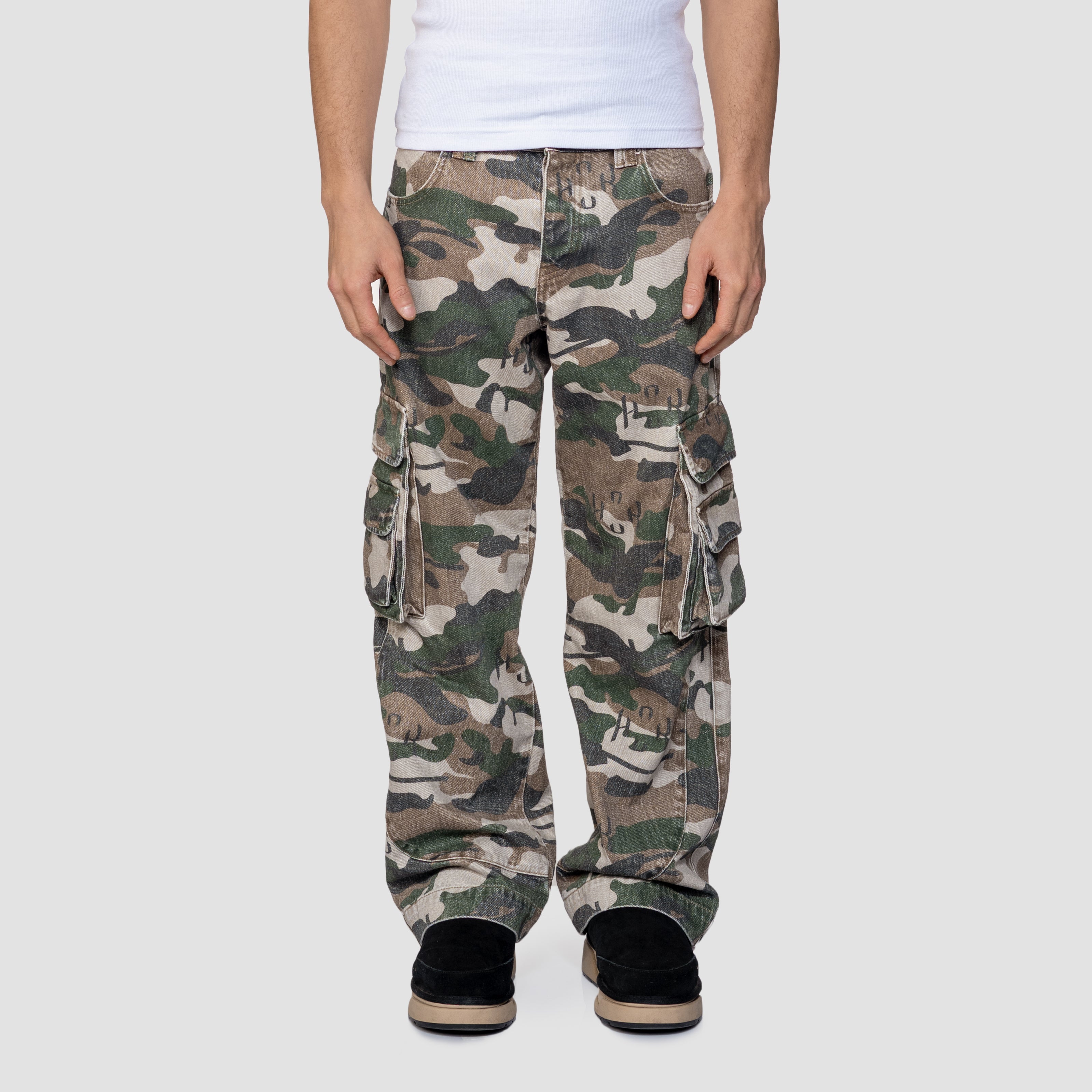 CAMOUFLAGE CARGO BAGGY