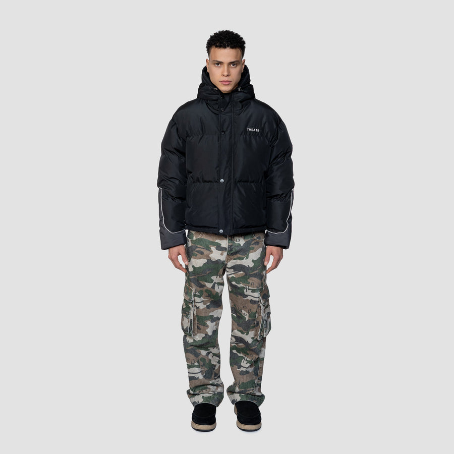 ARCTIC PUFFER - TWO TONE BLACK