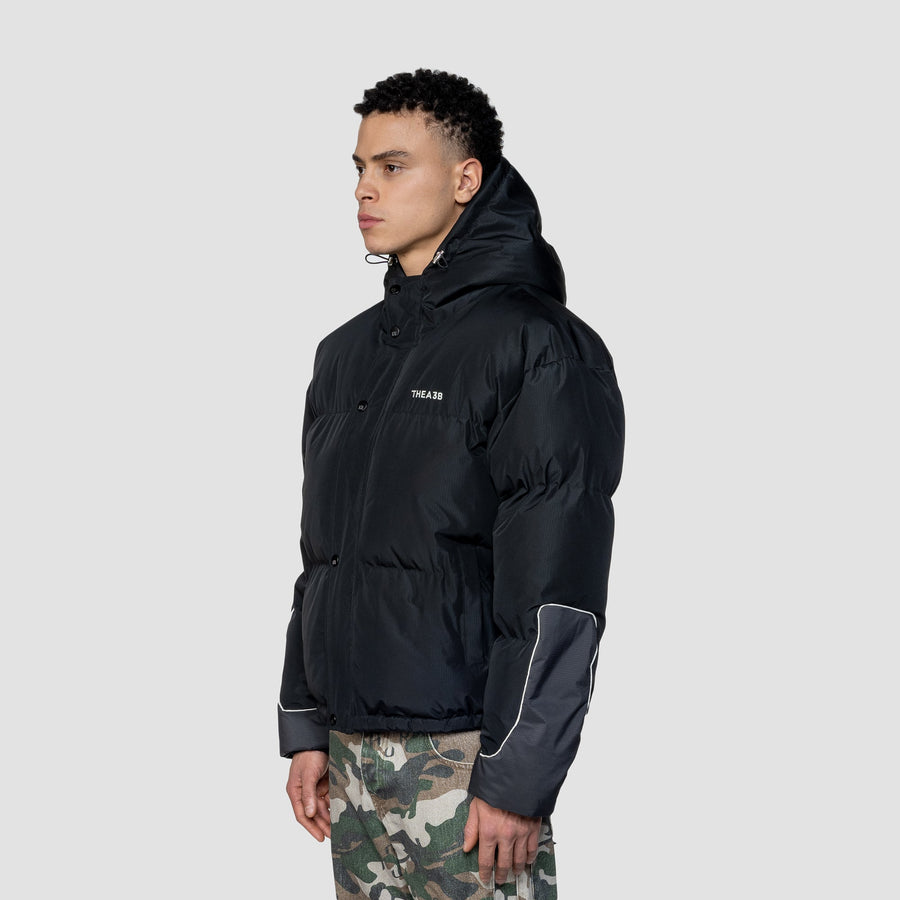 ARCTIC PUFFER - TWO TONE BLACK