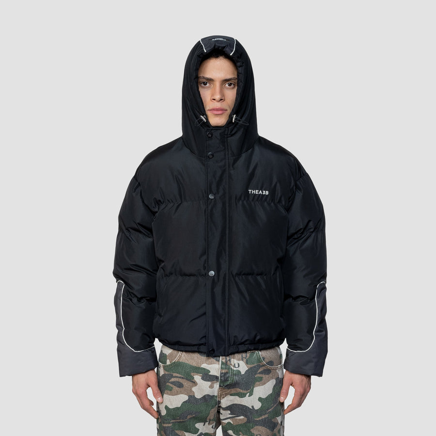 ARCTIC PUFFER - TWO TONE BLACK