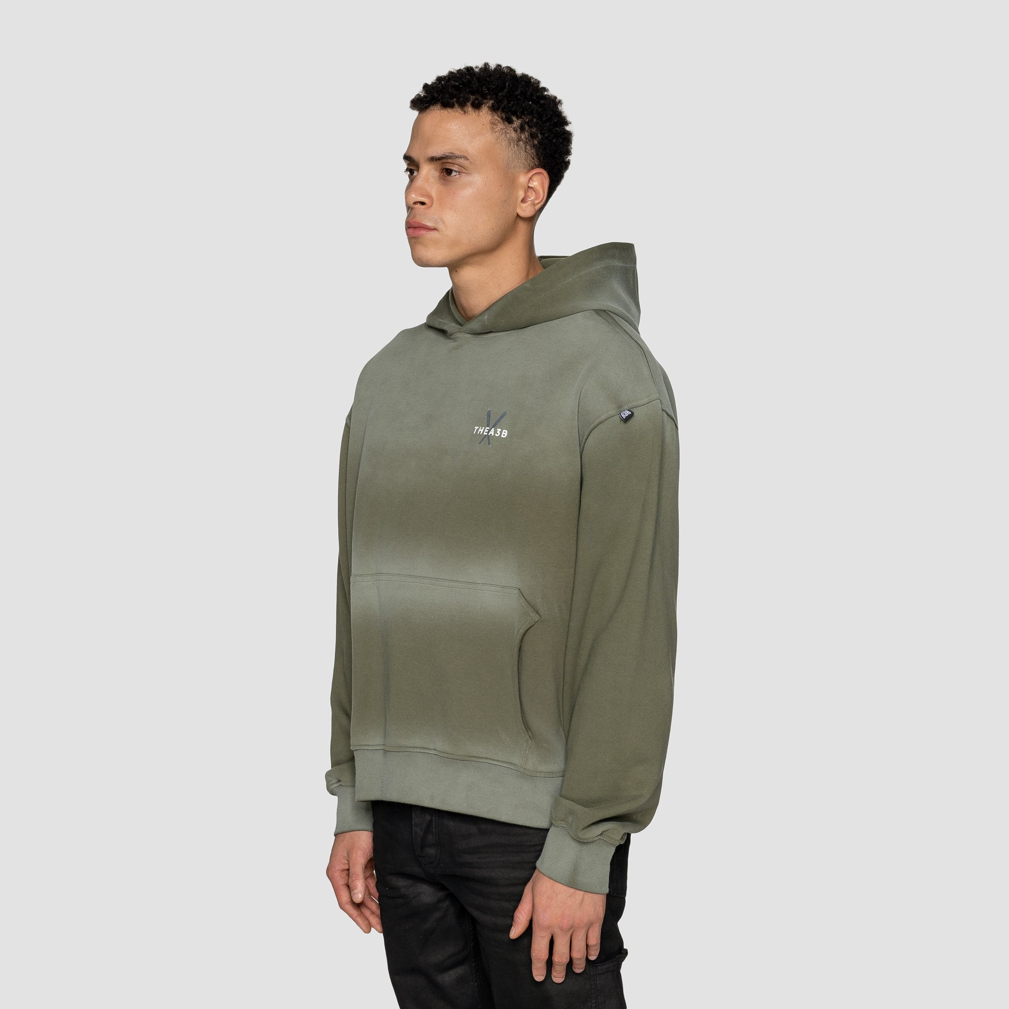 VERVAAGDE VLEERMUIS HOODIE