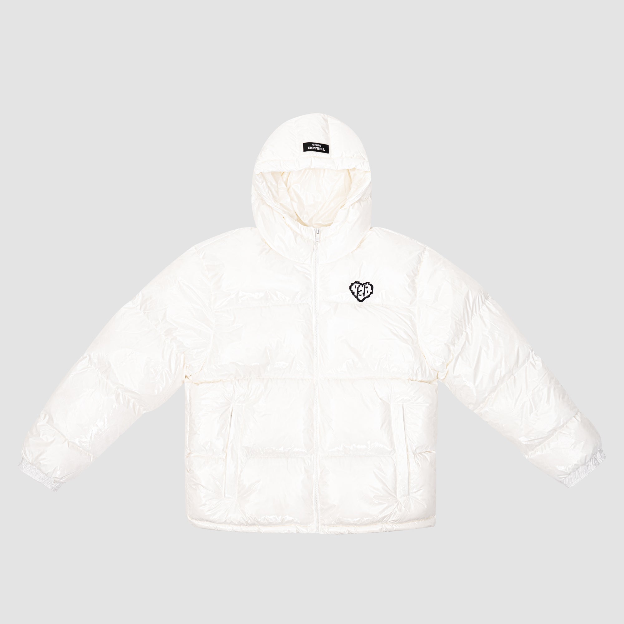 VERS LOGO PUFFER (KAP) - WIT 