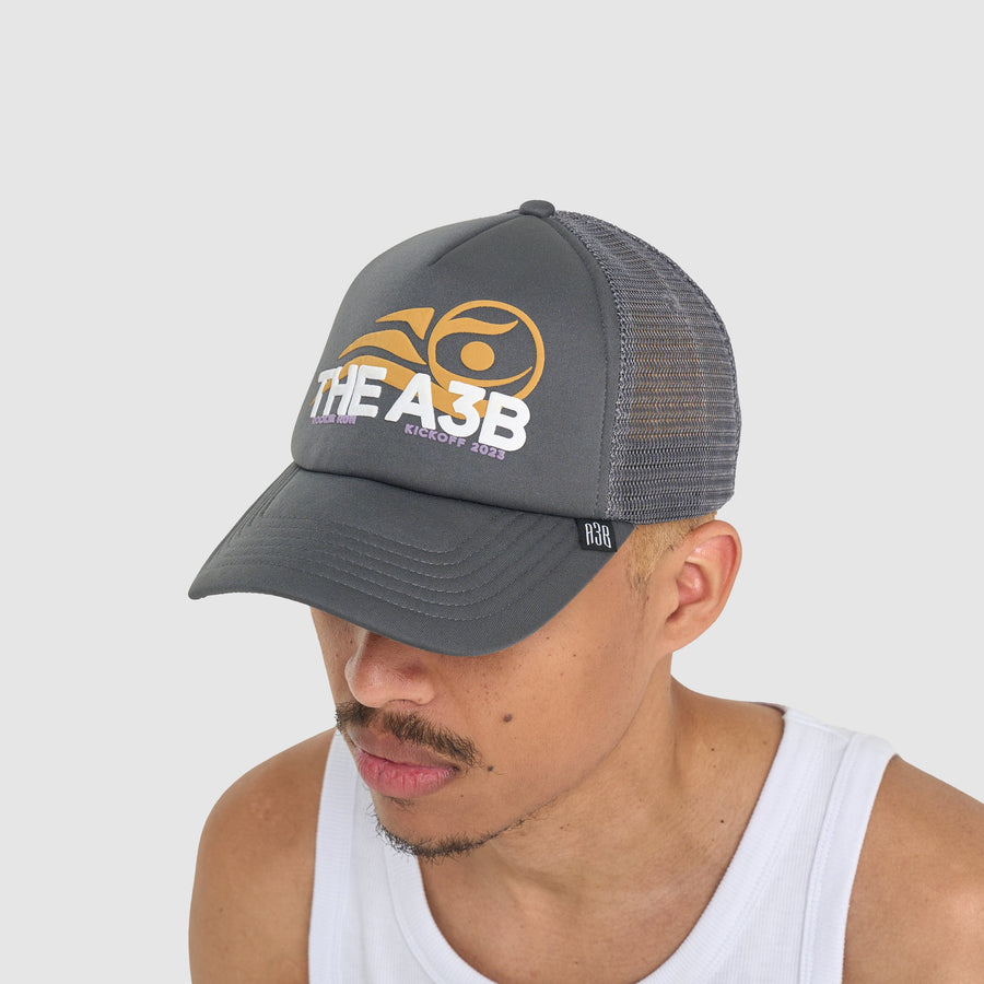 KICKOFF TRUCKERCAP - GREY