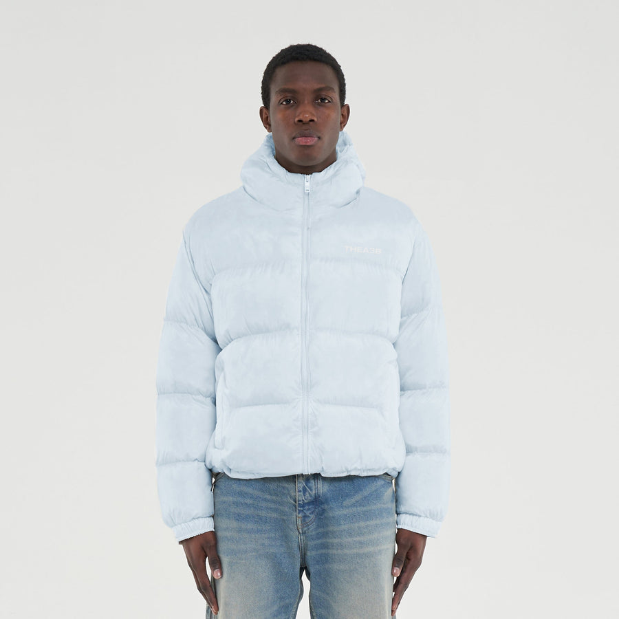 ESSENCE LOGO PUFFER FROSTED - BABY BLUE