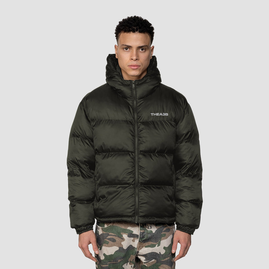 ESSENCE LOGO PUFFER FROSTED - KHAKI