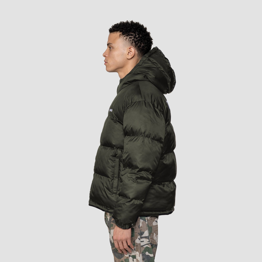 ESSENCE LOGO PUFFER MAT - KHAKI