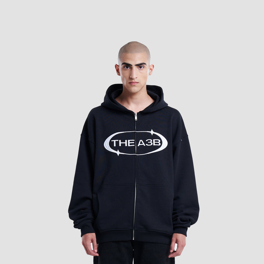 LOGO EMBLEM ZIP JACKET - A3B