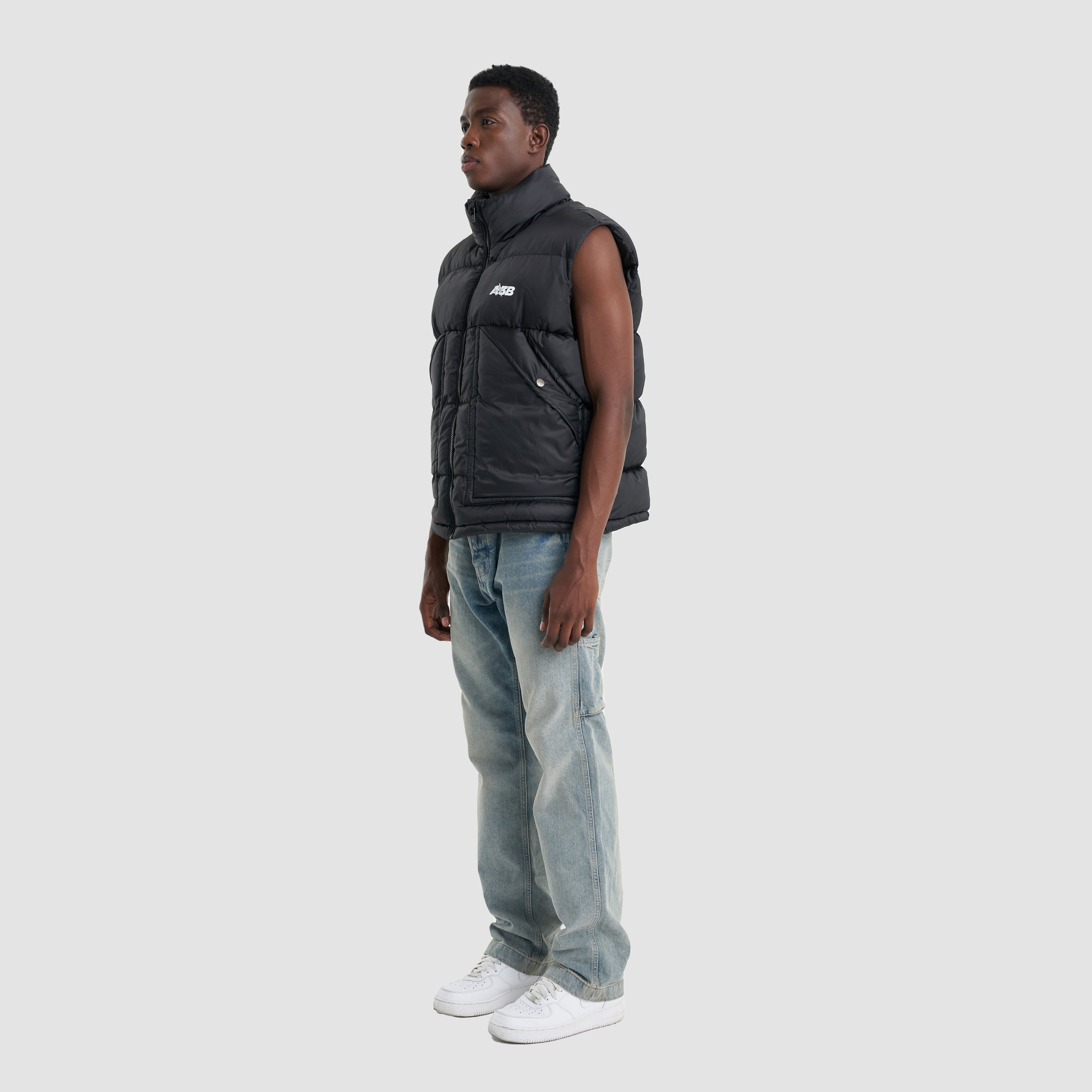 TACTICAL LOGO VEST BLACK - A3B