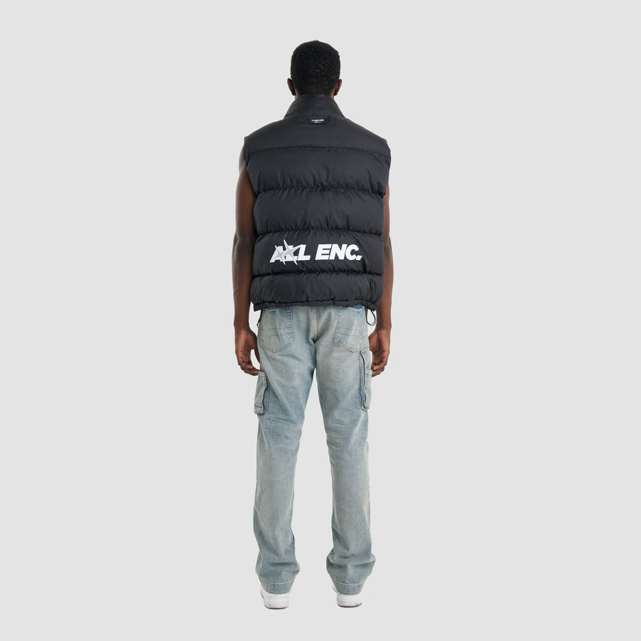 TACTICAL LOGO VEST BLACK - A3B