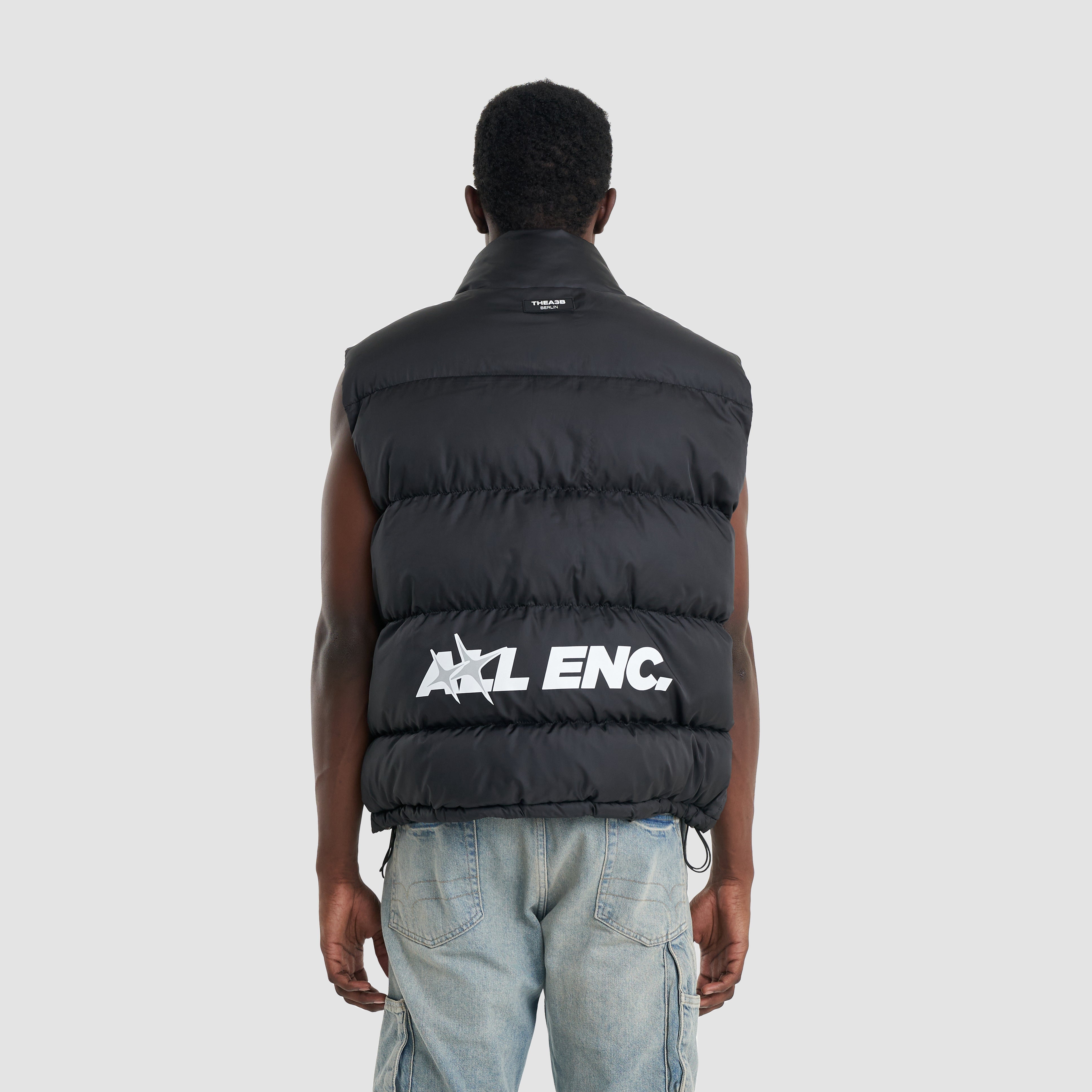 TACTICAL LOGO VEST BLACK - A3B