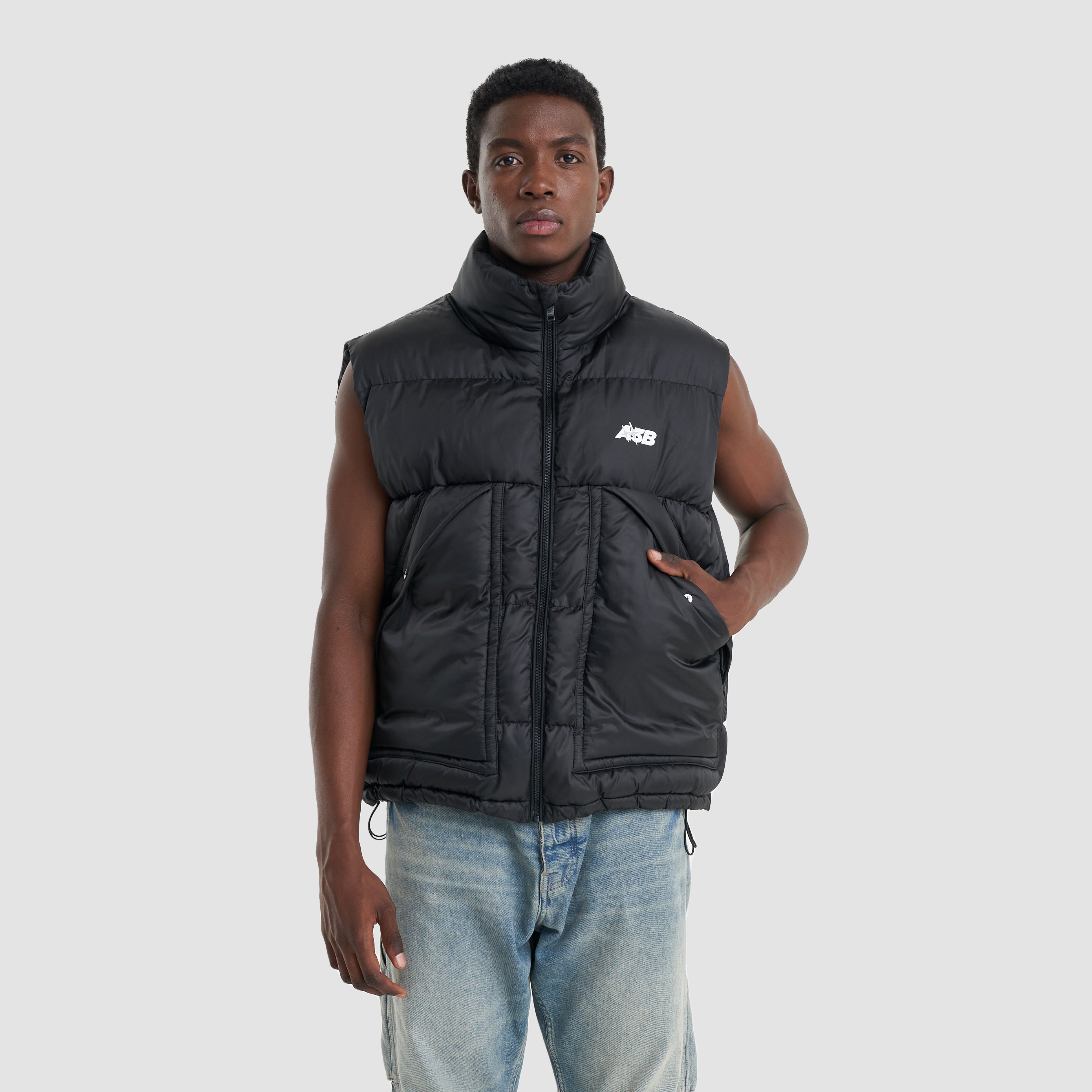 TACTICAL LOGO VEST BLACK - A3B