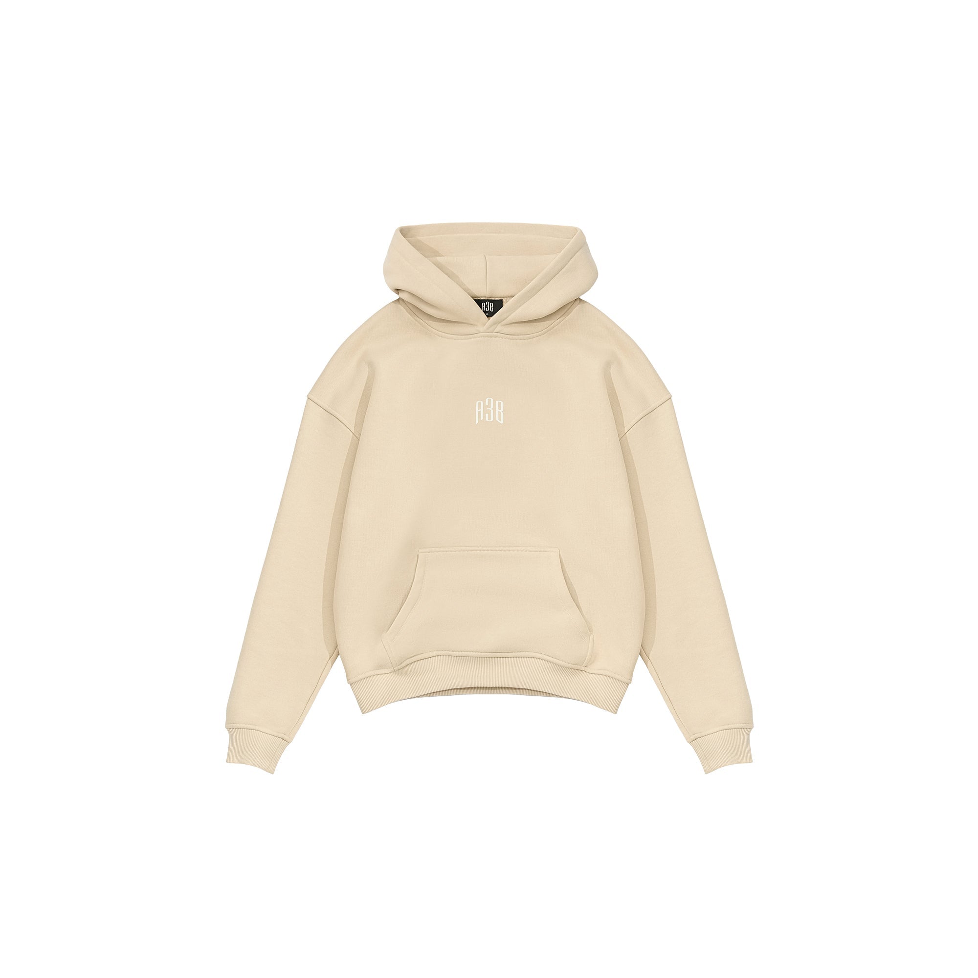 LOGO HOODIE OYSTER GREY - A3B