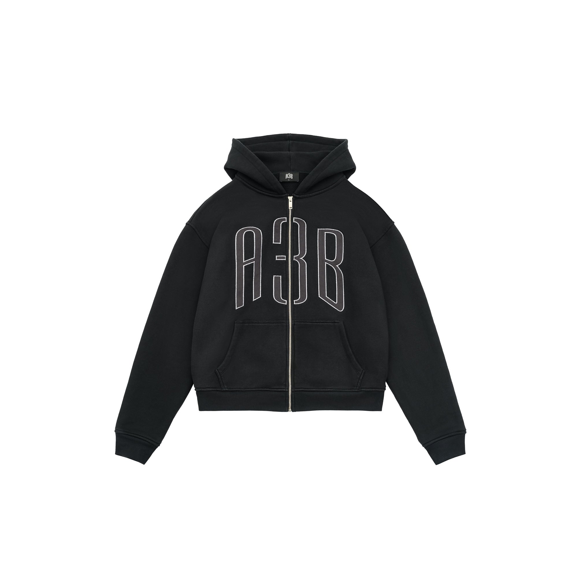 LOGO - PATCH ZIP JACKET - A3B