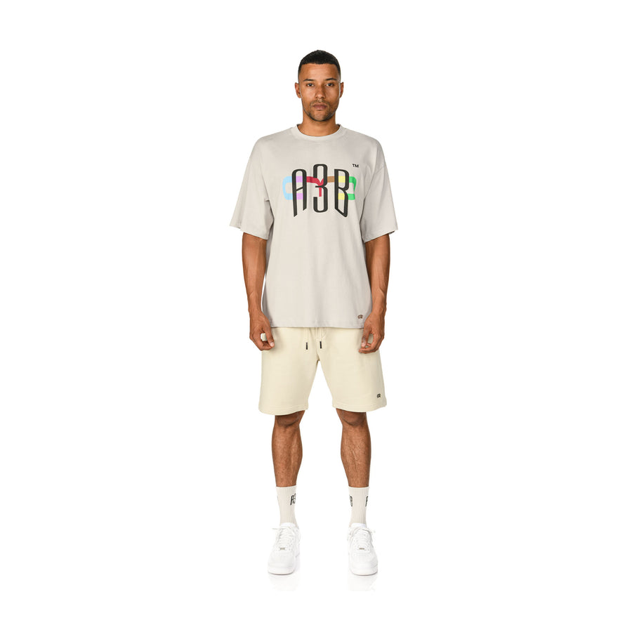 TRIAD T-SHIRT - LIGHT GREY - A3B