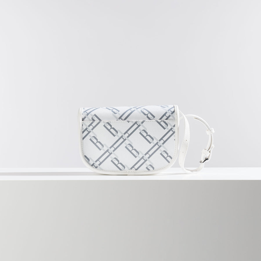 MONOGRAM SHOULDER BAG WHITE - A3B