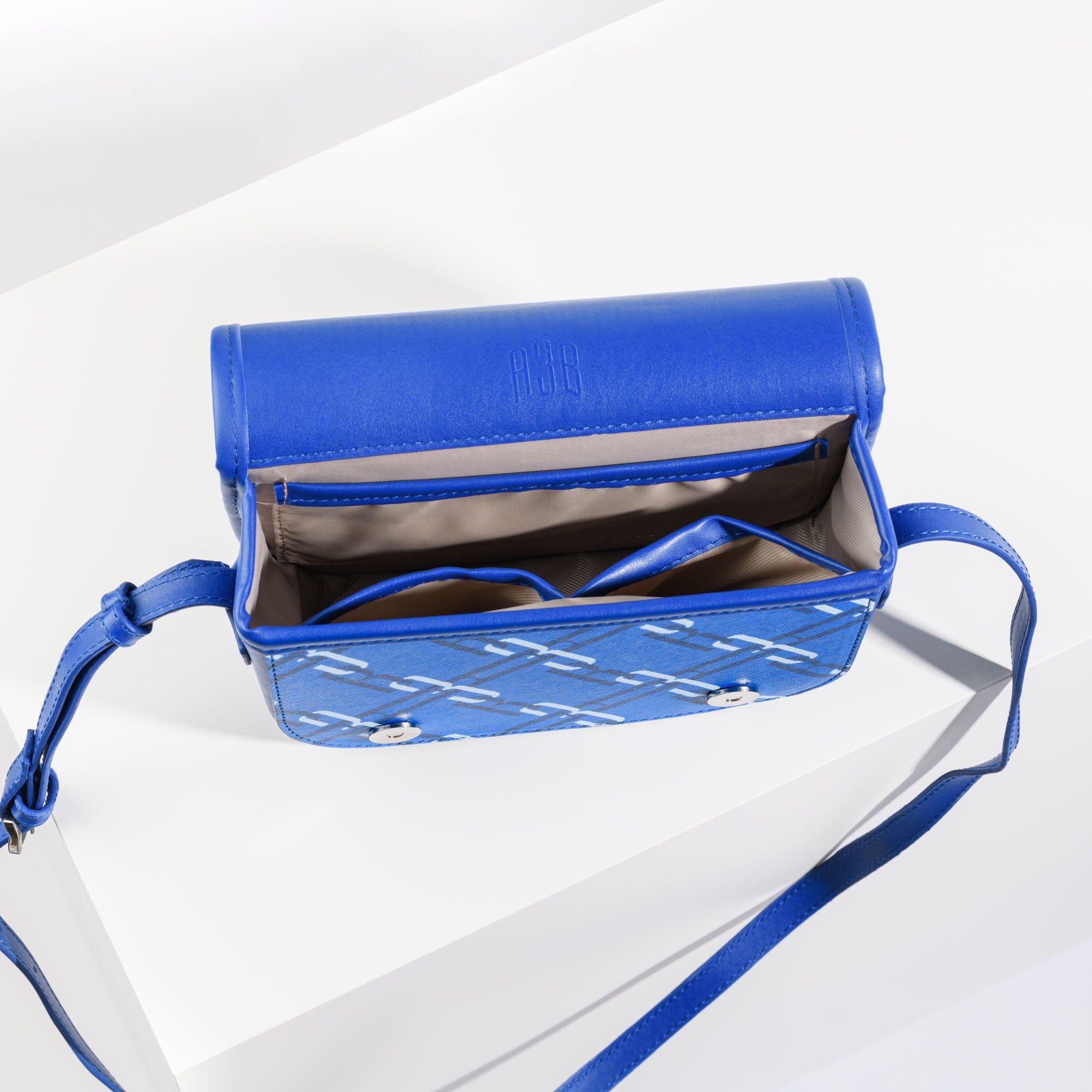 MONOGRAM SHOULDER BAG BLUE - A3B