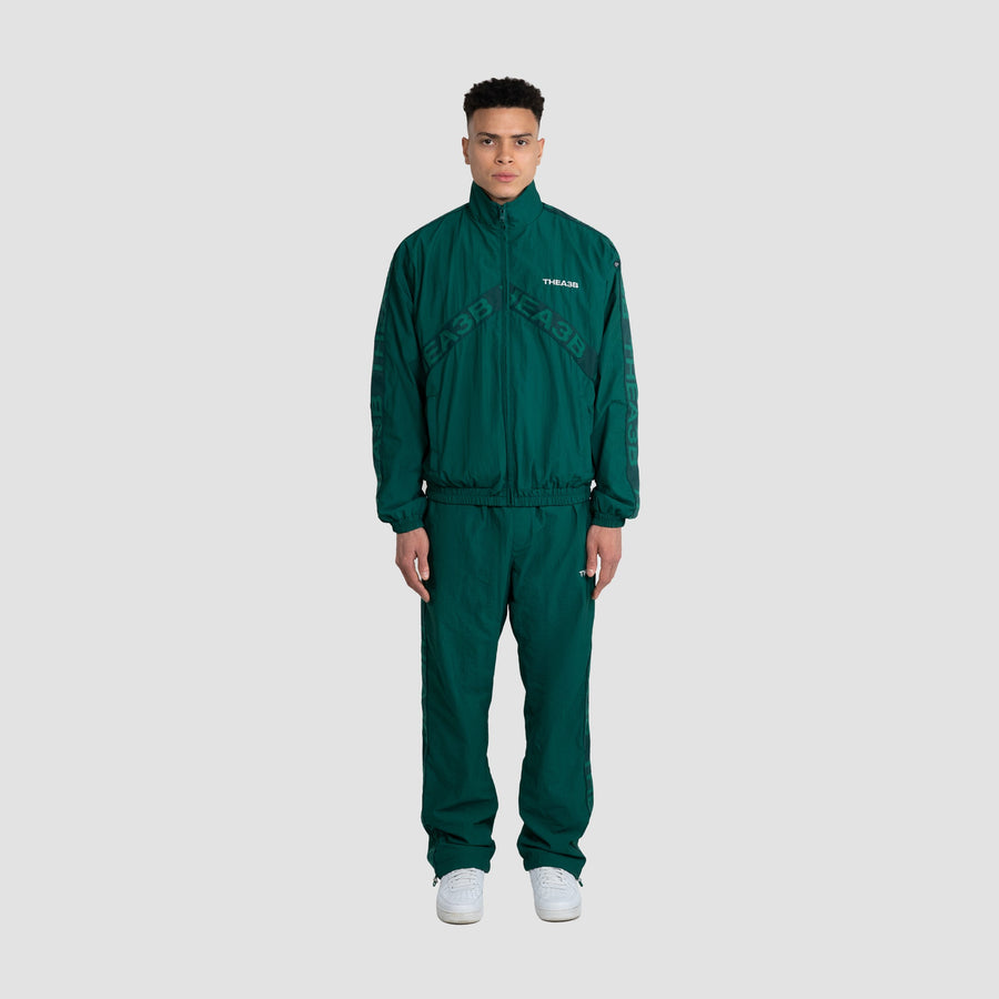 ESSENTIAL TRACK JACKET GREEN - A3B