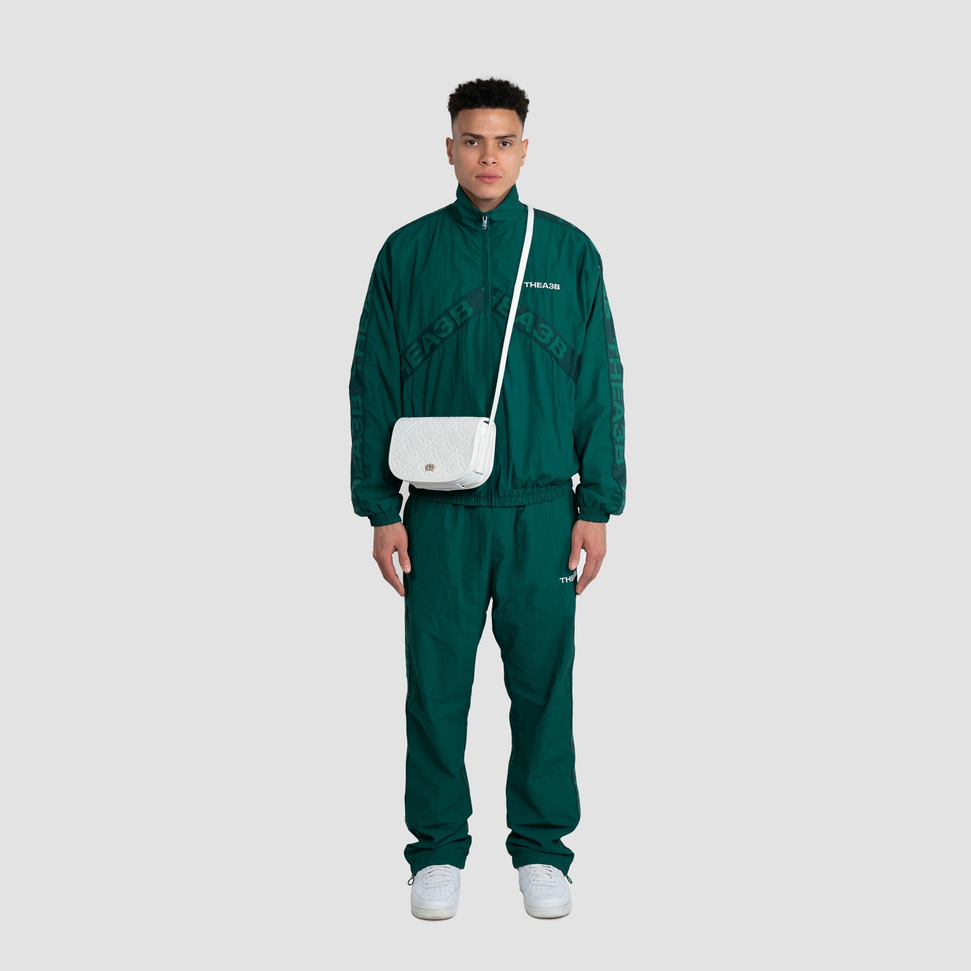 ESSENTIAL TRACK JACKET GREEN - A3B