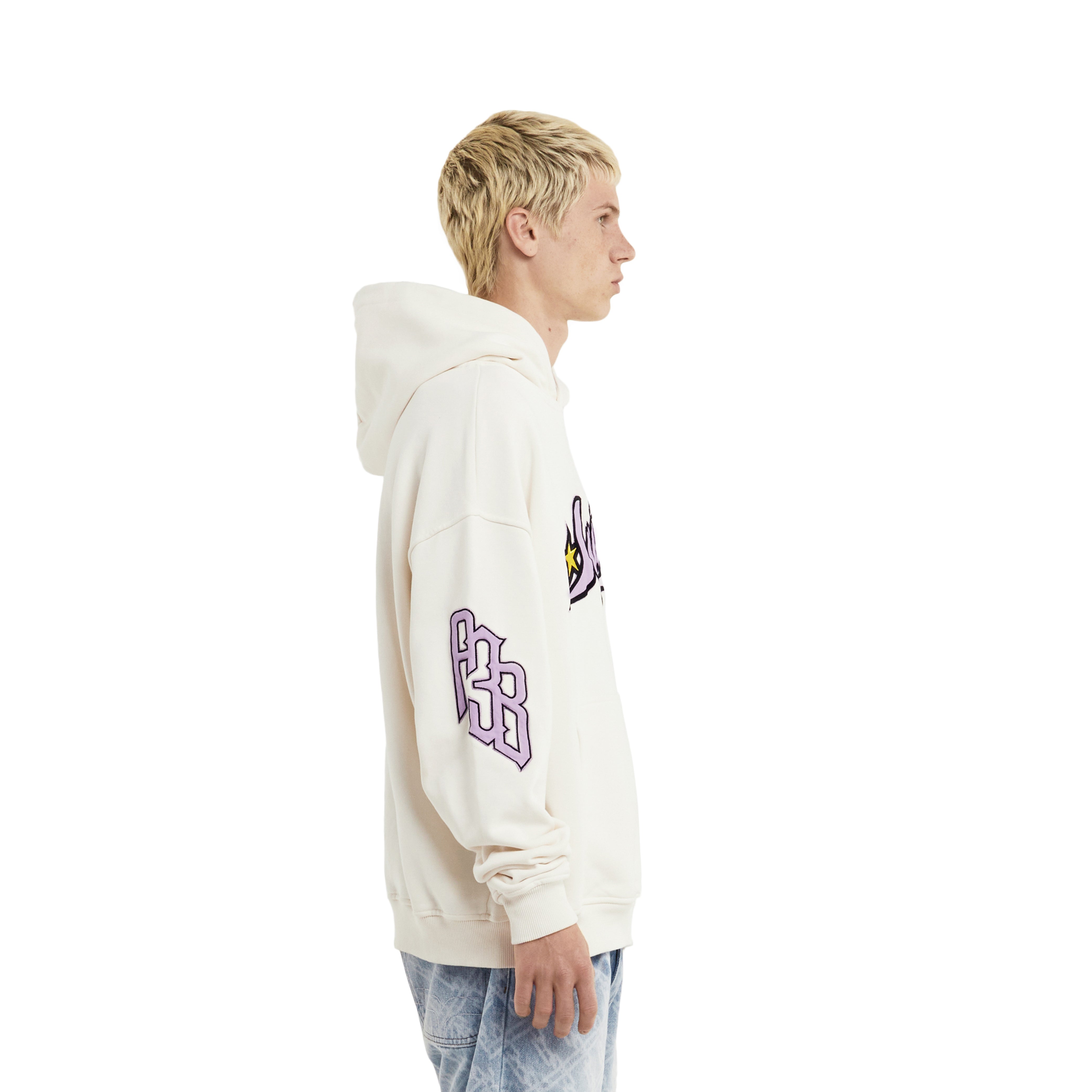 SOCIETY HOODIE WHITE - A3B