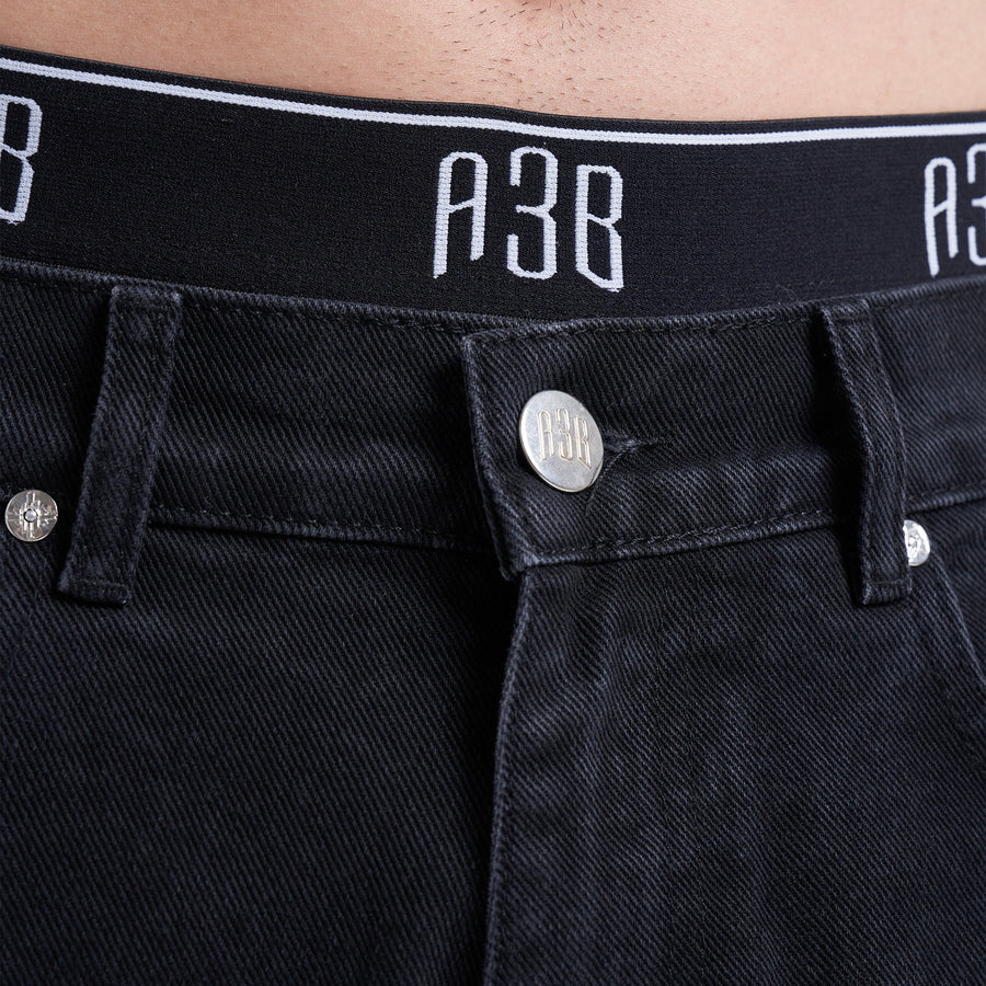 BLANK DENIM - BLACK - A3B