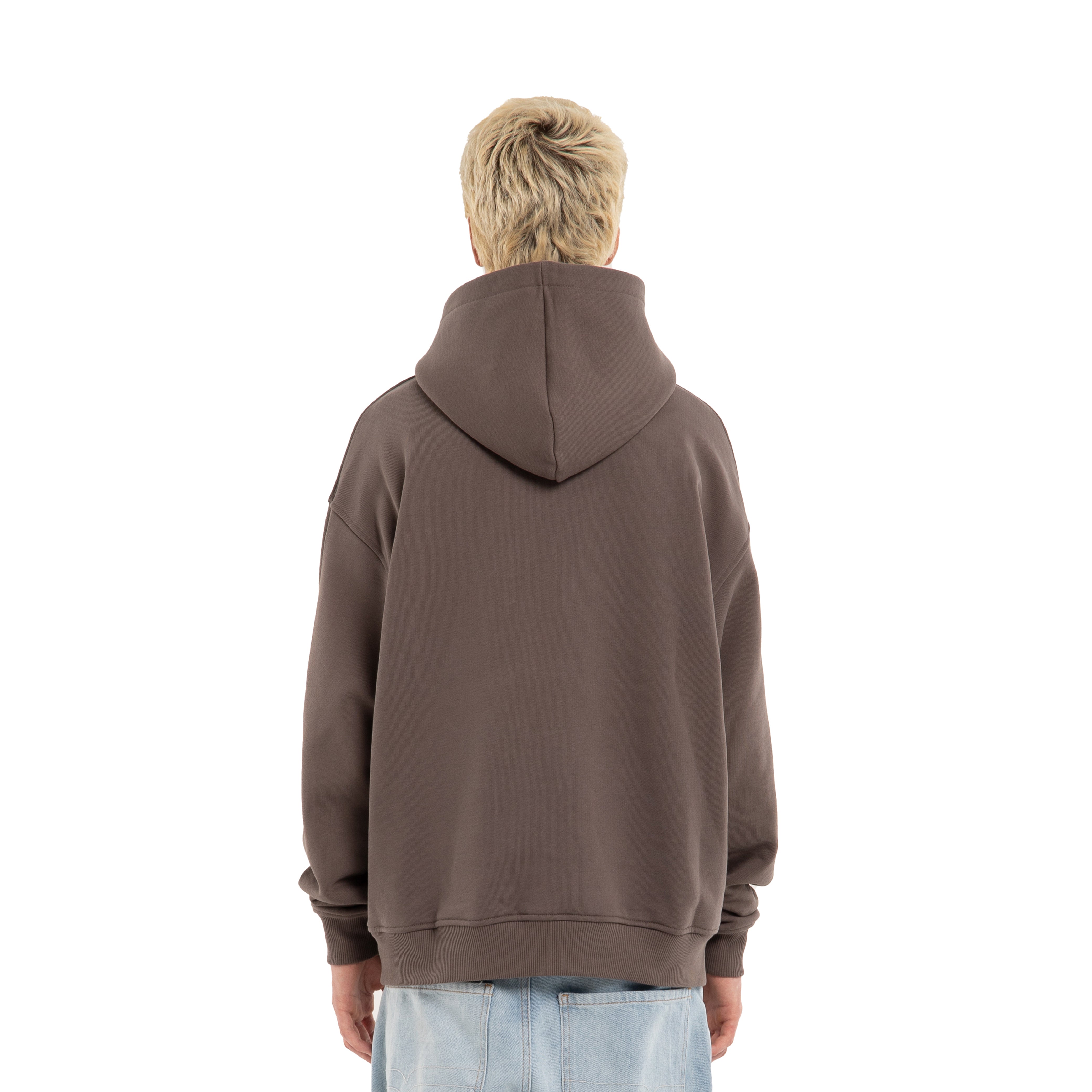 LOGO HOODIE - BROWN - A3B