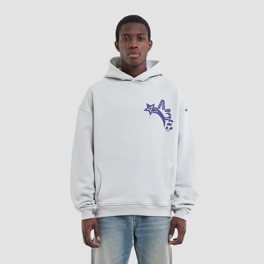 GLITCH LOGO HOODIE - A3B