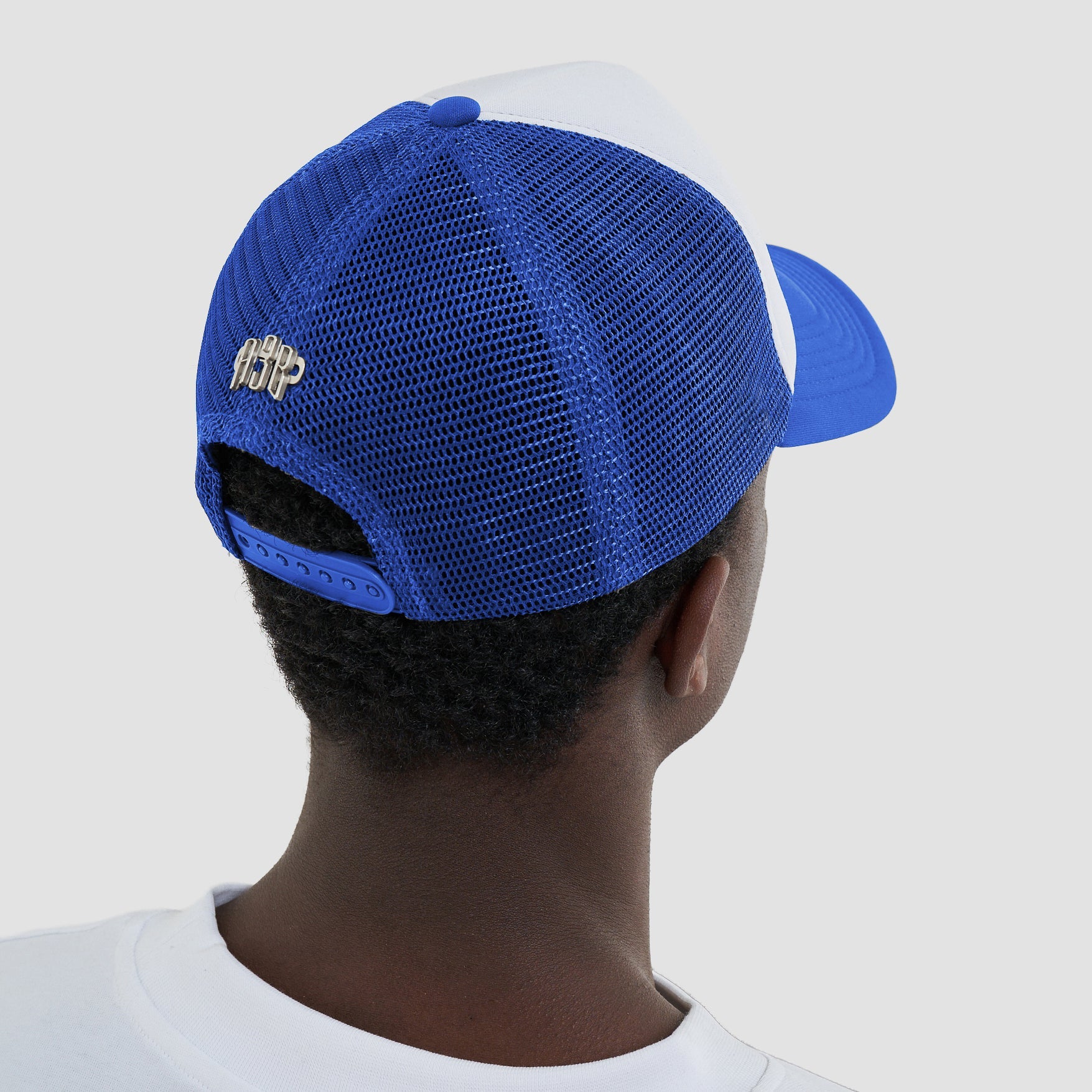 TRUCKERCAP LOGO HEARTS - BLUE - A3B