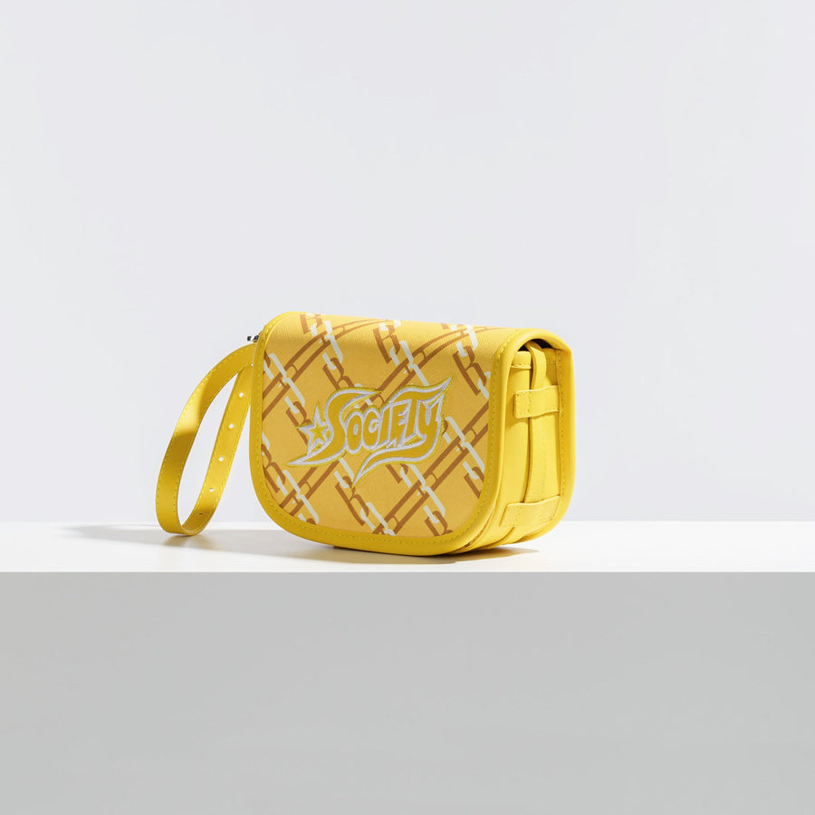 SOCIETY SHOULDER BAG YELLOW - A3B