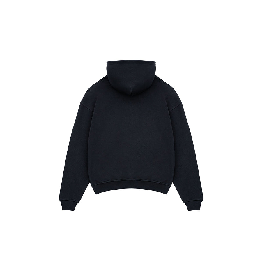 LOGO HOODIE - METEORITE BLACK - A3B