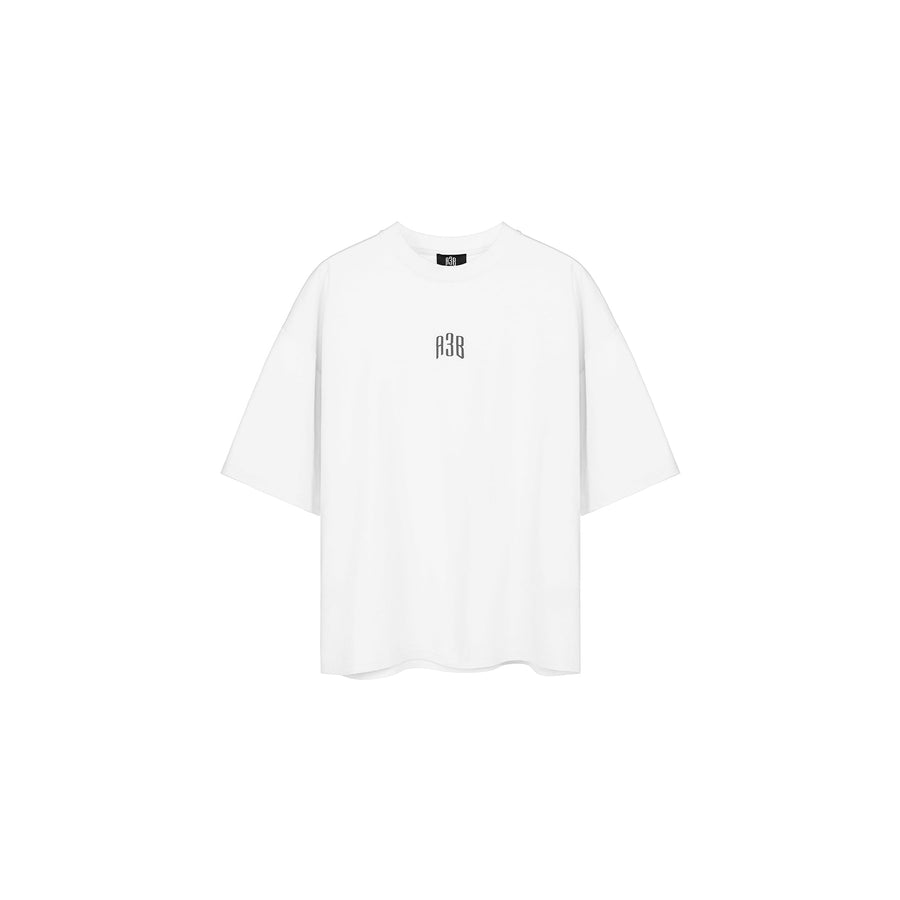 LOGO T-SHIRT - WHITE - A3B