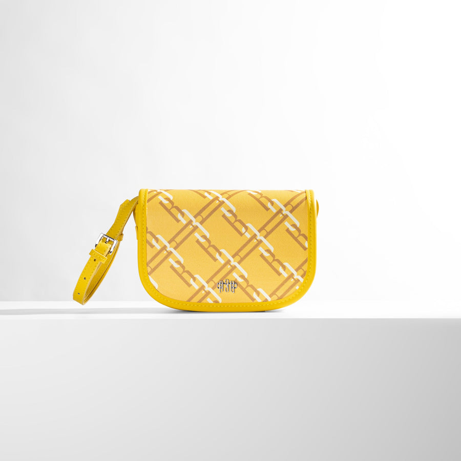 MONOGRAM SHOULDER BAG YELLOW - A3B