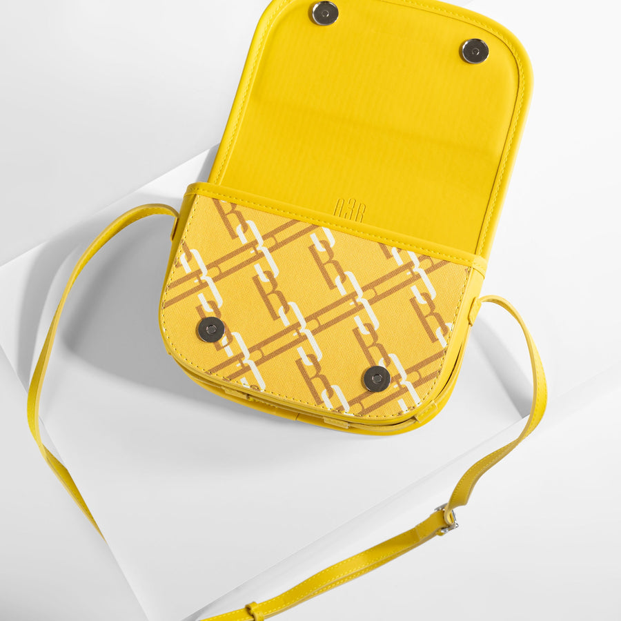 MONOGRAM SHOULDER BAG YELLOW - A3B