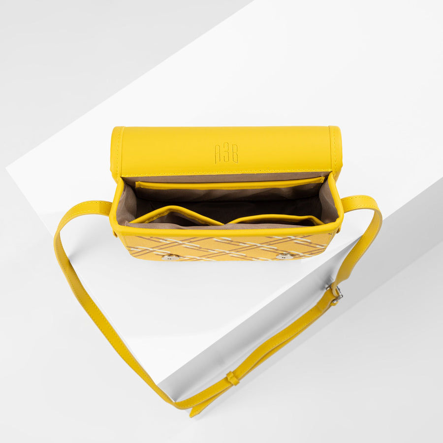 MONOGRAM SHOULDER BAG YELLOW - A3B