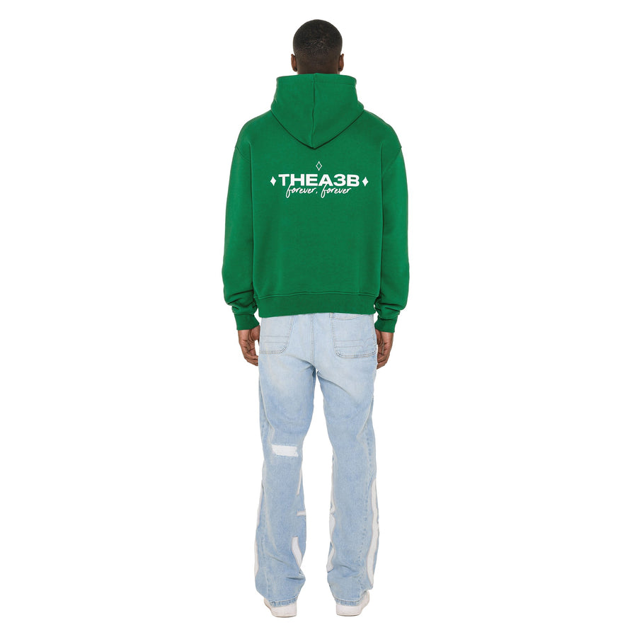 FOREVER, FOREVER HOODIE - GREEN - A3B