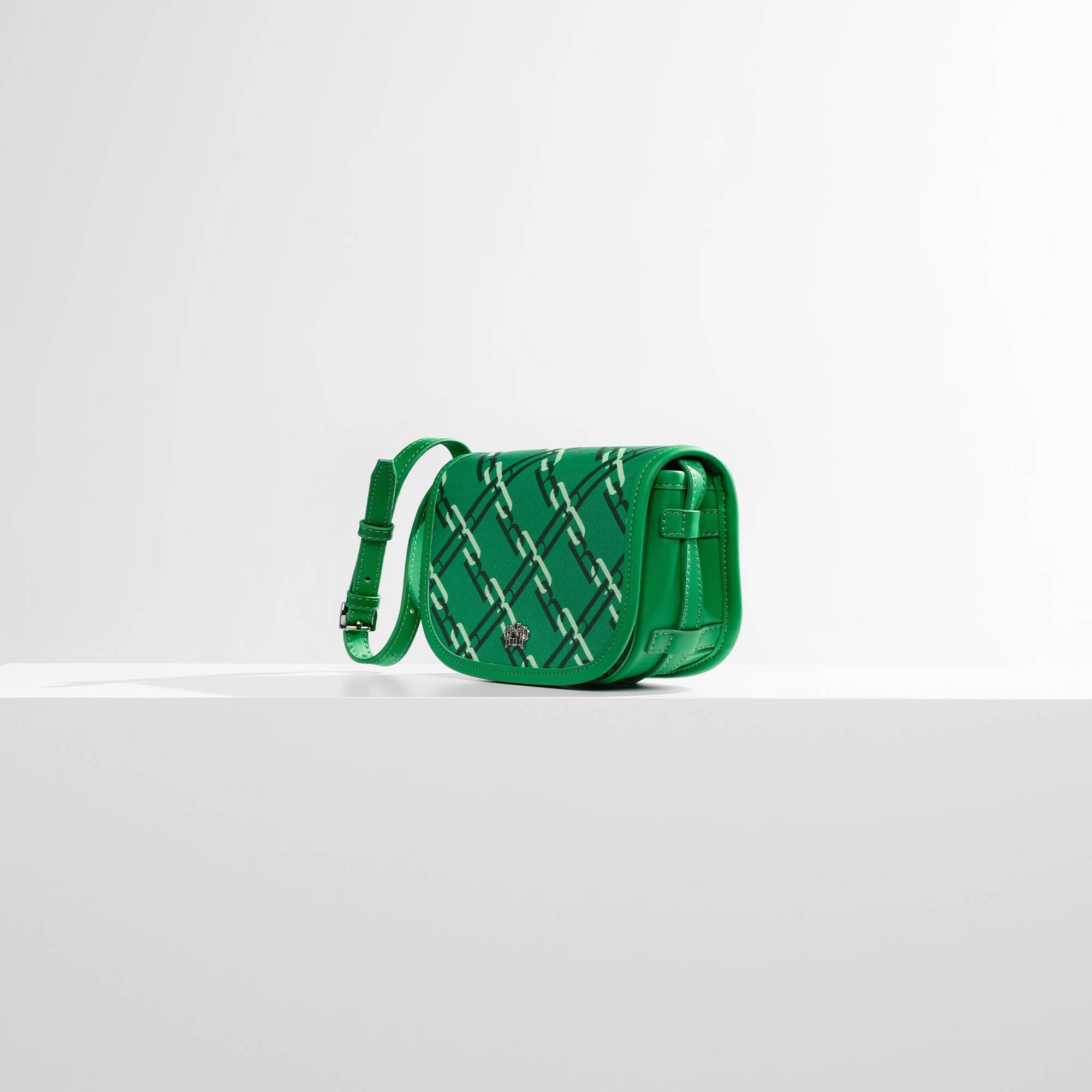 MONOGRAM SHOULDER BAG GREEN - A3B